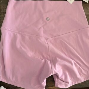 lululemon athletica High-Rise Light Pink Bike Shorts